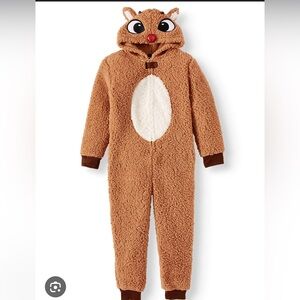 Rudolph Zip up Costume